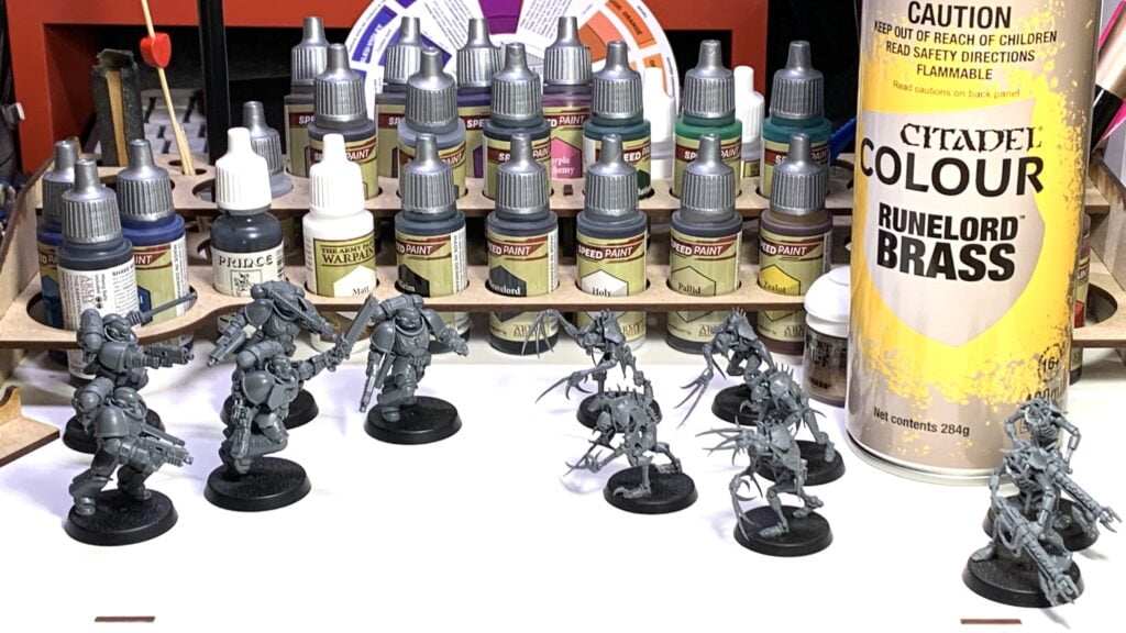 Space Marine Intercessors d'Assault vs Dépeceurs Necrons