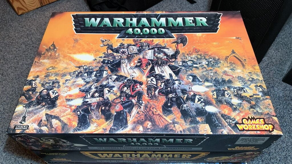 Boite de jeu Warhammer 40,000 3è édition