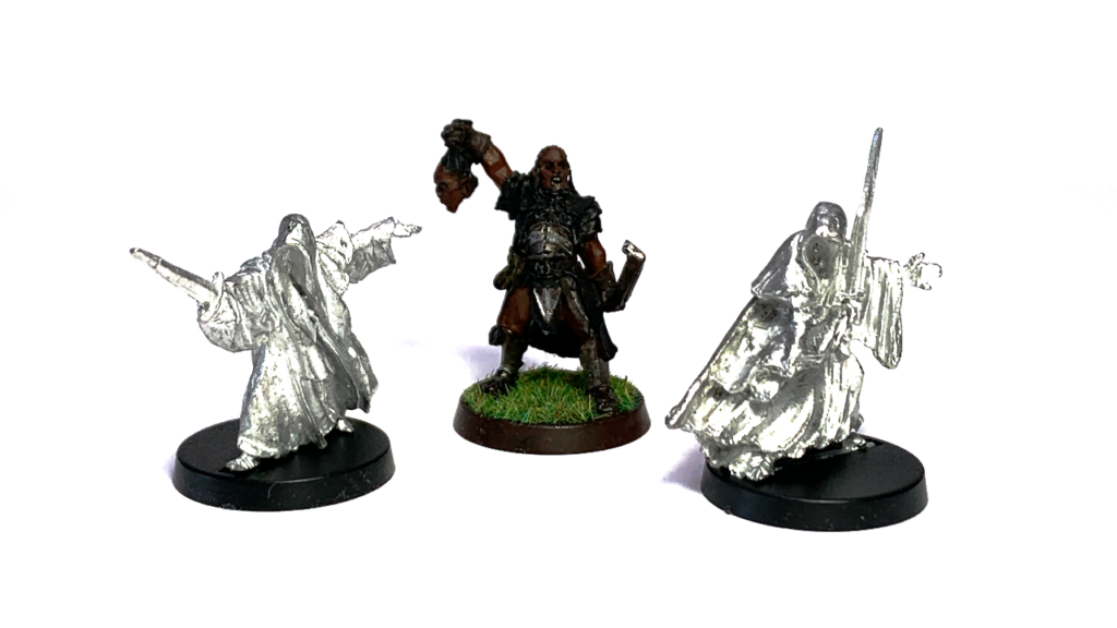 Fugirunes de 2 Nazgûls et d'Uglûk