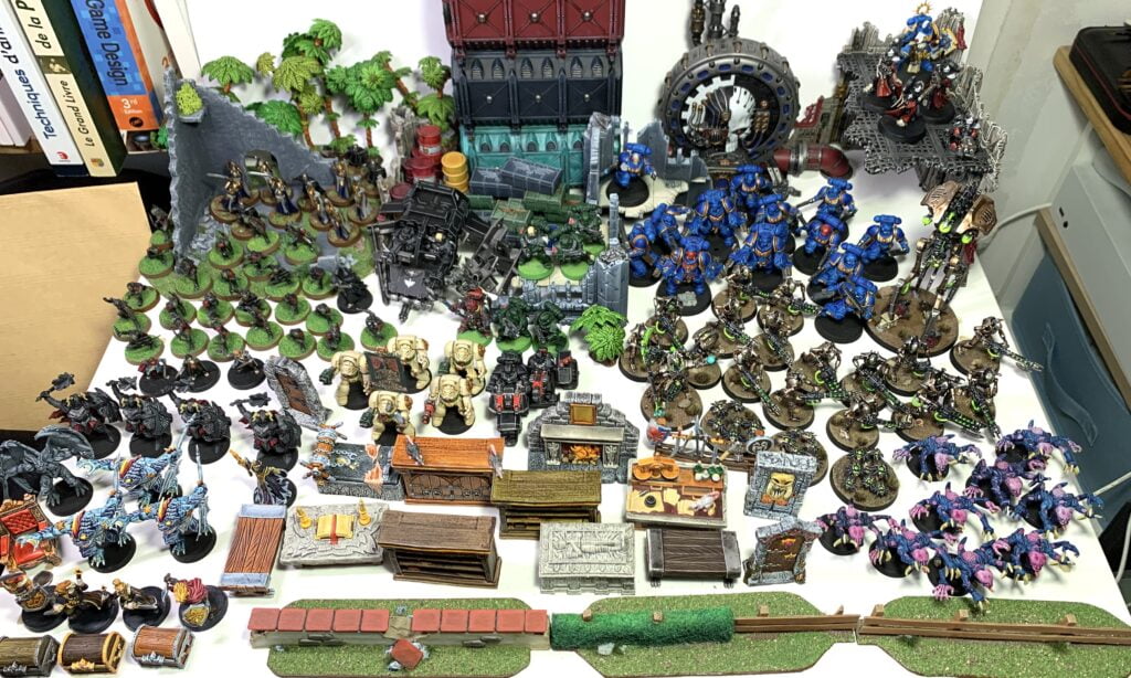 Les 190 figurines peintes en 2023