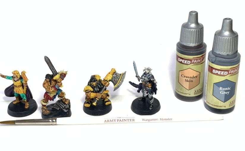 Peindre les héros d&rsquo;HeroQuest à la SpeedPaint