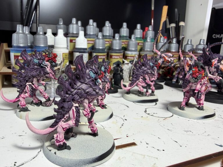 Barbgaunts avec toutes les couleurs de base