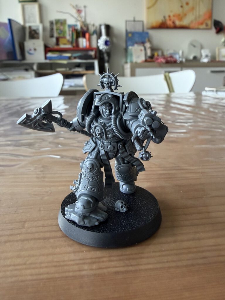 Archiviste en armure Terminator