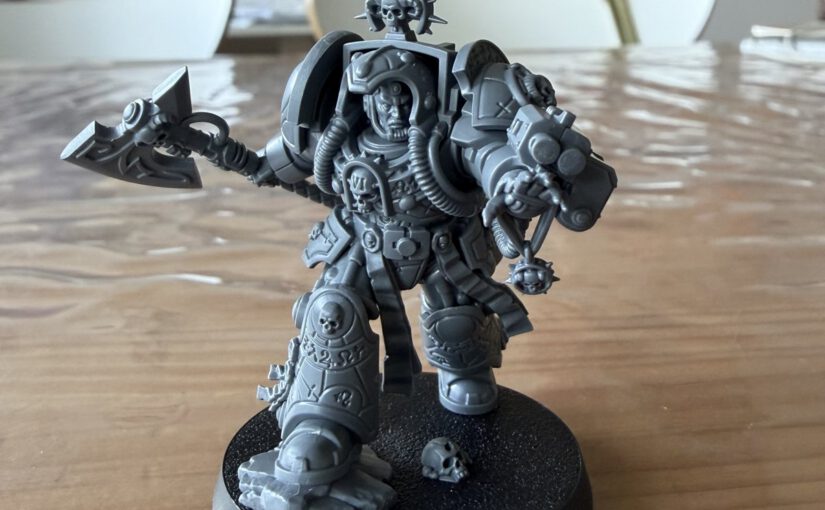 Archiviste en armure Terminator